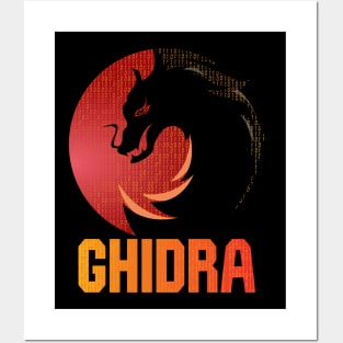 Cyber Security - NSA - Ghidra - Reverse Engineering tool Posters and Art